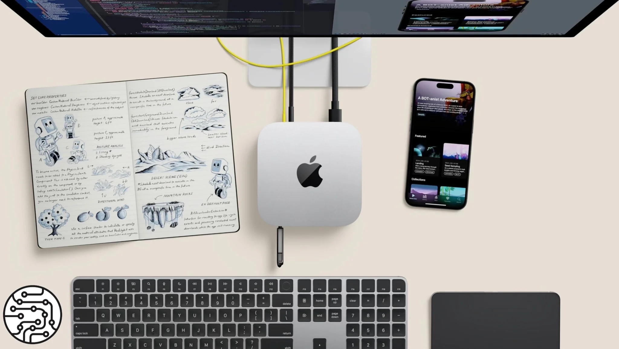 The new Mac Mini 2024 is smaller than an iPhone 16 Pro Max !