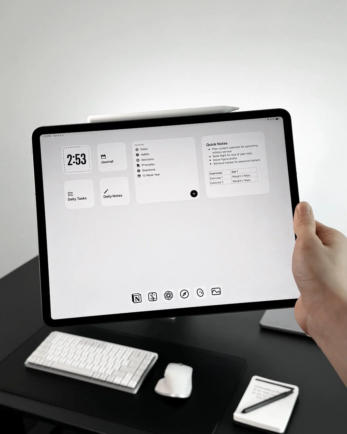 TaskPad: Turn Your iPad Into a Task-Based Productivity Hub